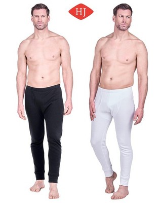 HJ Hall Thermo Lange Unterhose Herren Baumwollreich Warm Leggings Unterwäsche