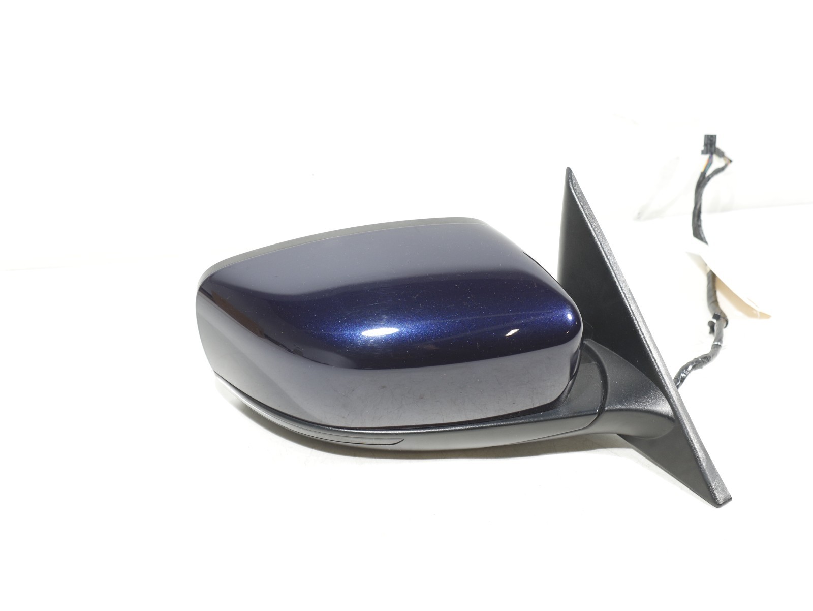 14-17 Maserati Ghibli Passenger Door Mirror W/ Glass Power Fold Heated Blue 21k