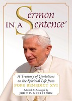 Sermon In A Sentence Pope Benedict Xvi Taschenbuch Kartoniert / Broschiert 2023