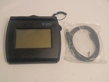 Topaz Backlit 4x3 LCD Signature Capture Pad Serial USB T-LBK750-BHSB-R