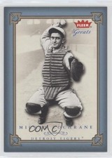 2004 Fleer Greats of the Game Blue 361/500 Mickey Cochrane #8 HOF 0l2