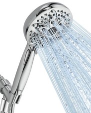 6-Setting Shower Head with Handheld, High Pressure Hand held Shower Head, 4.7...