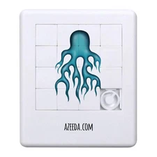 'Strange Sea Animal' Sliding Puzzle (PZ00029178)