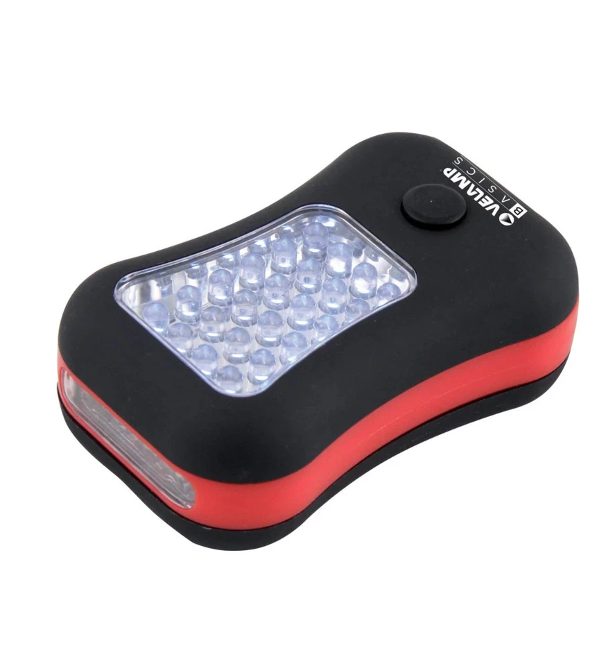 VELAMP LUCE DA LAVORO MULTIFUNZIONE 24+4 LED