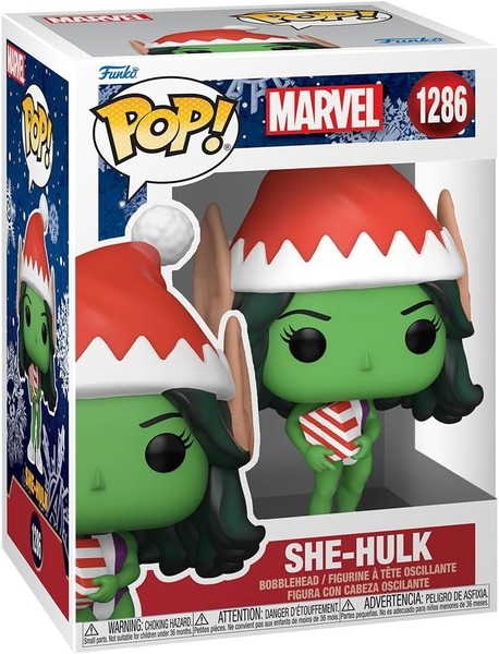 Marvel Holiday Pop! Marvel Vinyl Figure She-Hulk Neu Ovp-image