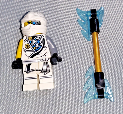 LEGO Ninjago Accessory Set Blister Pack 853544 Complete Nya, Zane