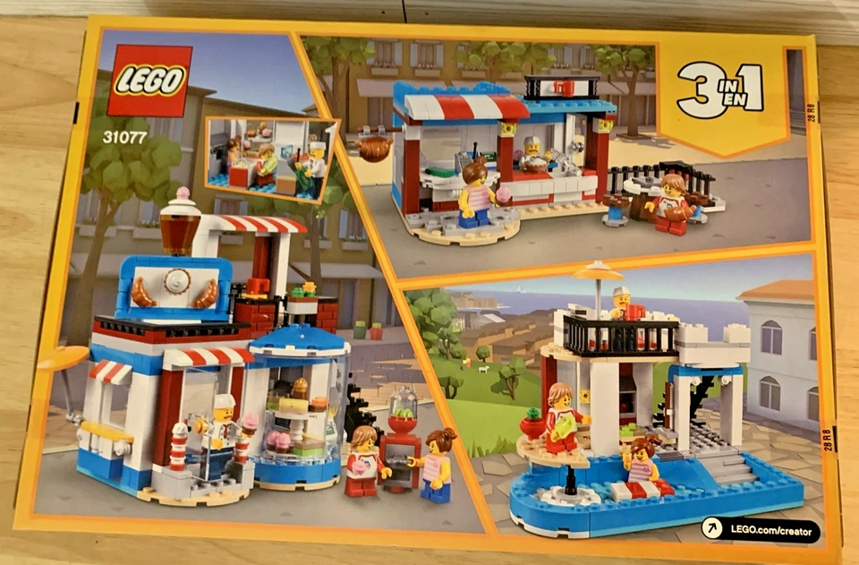 LEGO 31077 Modular Sweet Surprises Creator 3-in-1 - Retired NEW SEALED - Image 3 of 4