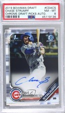 2019 Bowman Draft Chrome Draft Pick Auto Chase Strumpf #CDA-CS PSA 8 Auto 8d2