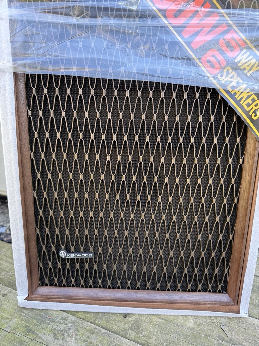 Vtg. Kenwood KL-7080 Speaker NOS-New Inbox With Original Plastic
