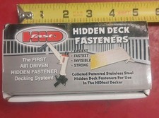 HIDfast HF3 Fixations de Deck Cachées 3" Acier Inoxydable, 175 par Pack, Lot de 4