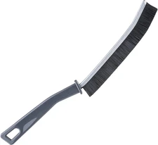 Grout Cleaner Scrub Brush Deep Tile Joints - Stiff Angled Bristles for Showers, 