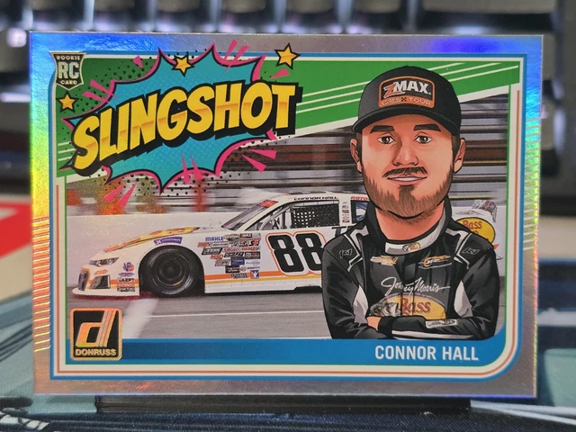 2026 Panini Donruss Nascar Slingshot SSP Connor Hall Rookie Card #7