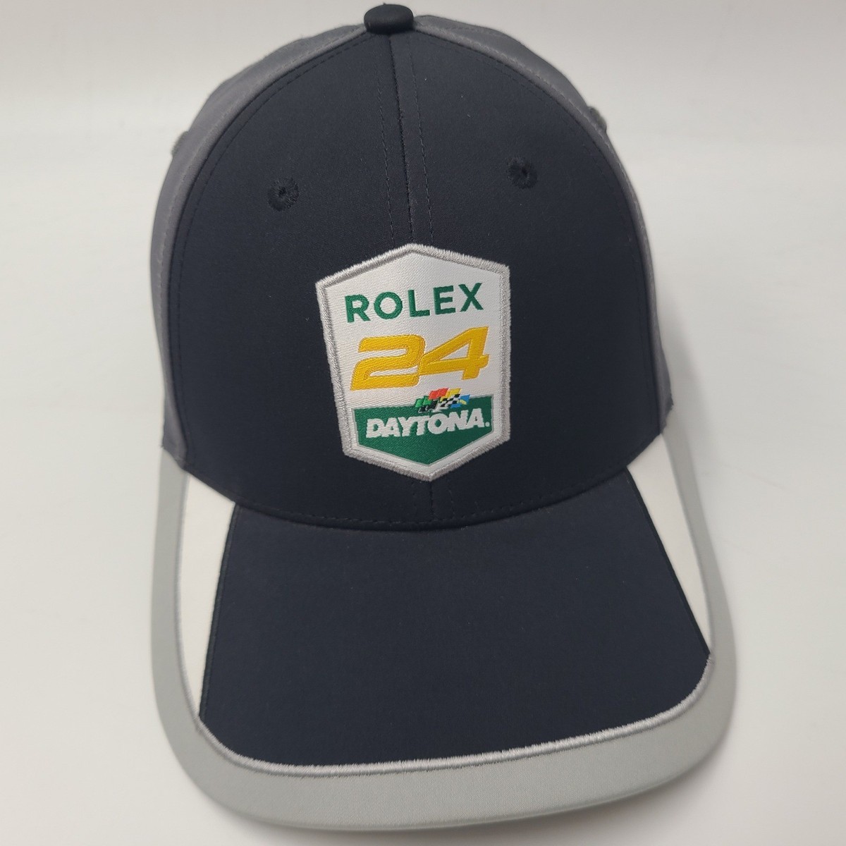 Rolex 24 at Daytona Hat Adjustable Black Gray 2023 IMSA