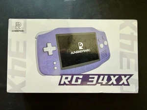 ANBERNIC RG34XX Console de jeu portable rétro 3.4" IPS Écran Vidéo Joueur de jeu
