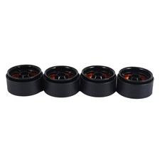 2X(4PCS 1.9 Metal Beadlock Wheel Hub Rim for 1/10 RC Crawler SCX106815