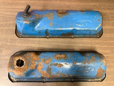 Vintage Pair Of 1970s Ford 351c 351m 400 Valve Covers 826