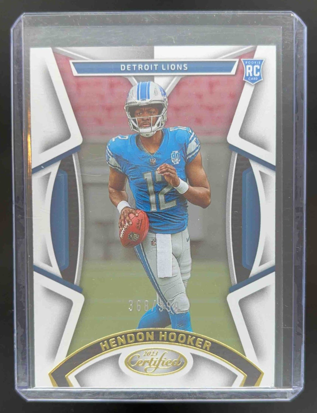 2023 Panini Certified Hendon Hooker /399 #150 RC Detroit Lions