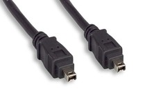 3FT 4 to 4 Pin IEEE-1394a IEEE1394 FIREWIRE 400 Mbps iLINK CABLE PC MAC DV AV