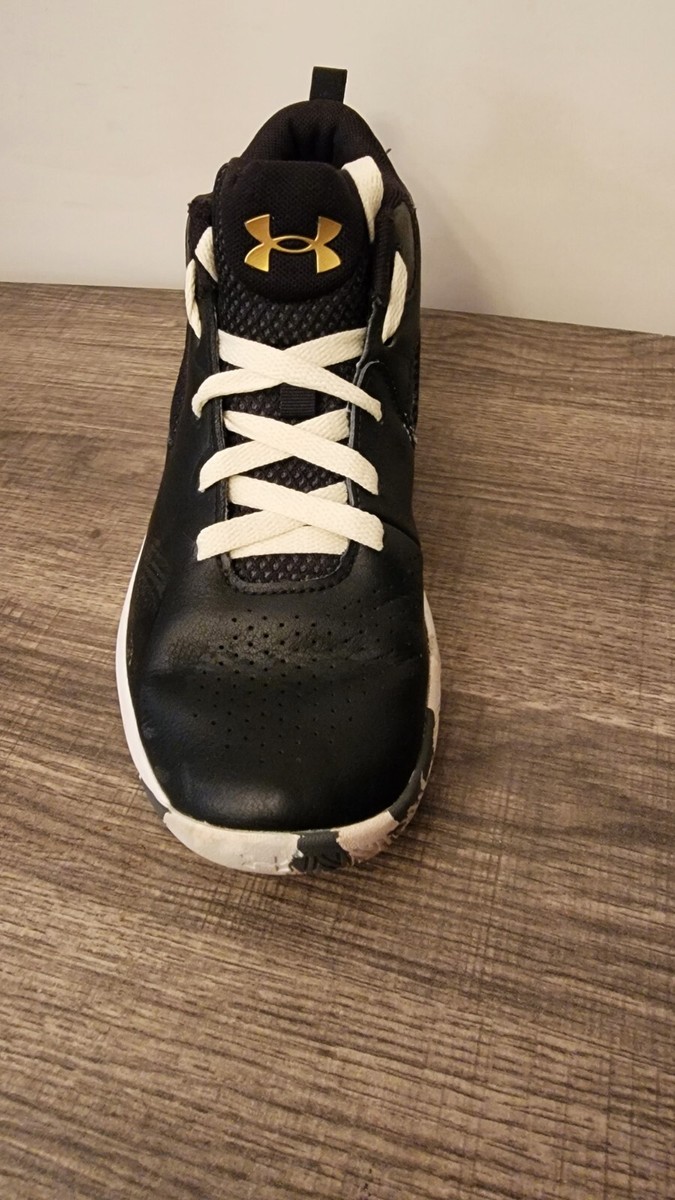 Under Armour-Boy's Black Hungry Humble High top sneakers size - Main Image