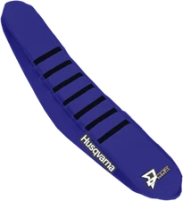 D'COR VISUALS Seat Cover - Navy Blue/Black - TC/FC '16-'18 30-70-414