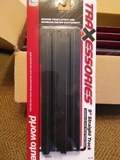 Auto World  172 9" Traxessories Straight Track - 2 Pack Slot Track FITS AFX