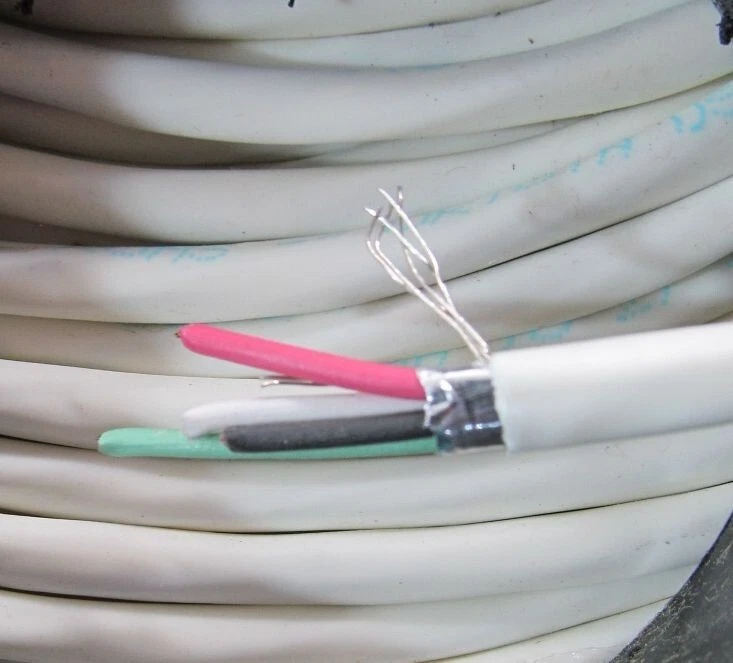 NUEVO 1000 ft SPOOL CAROL PRYSMIAN E2204S CABLE DE COMUNICACIÓN/CONTROL 4C 18AWG Foto 2 de 2