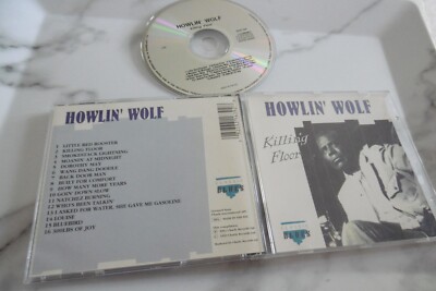 HOWLIN' WOLF KILLING FLOOR CD ALBUM CHARLY 1992 LITTLE RED ROOSTER BACK DOOR MAN