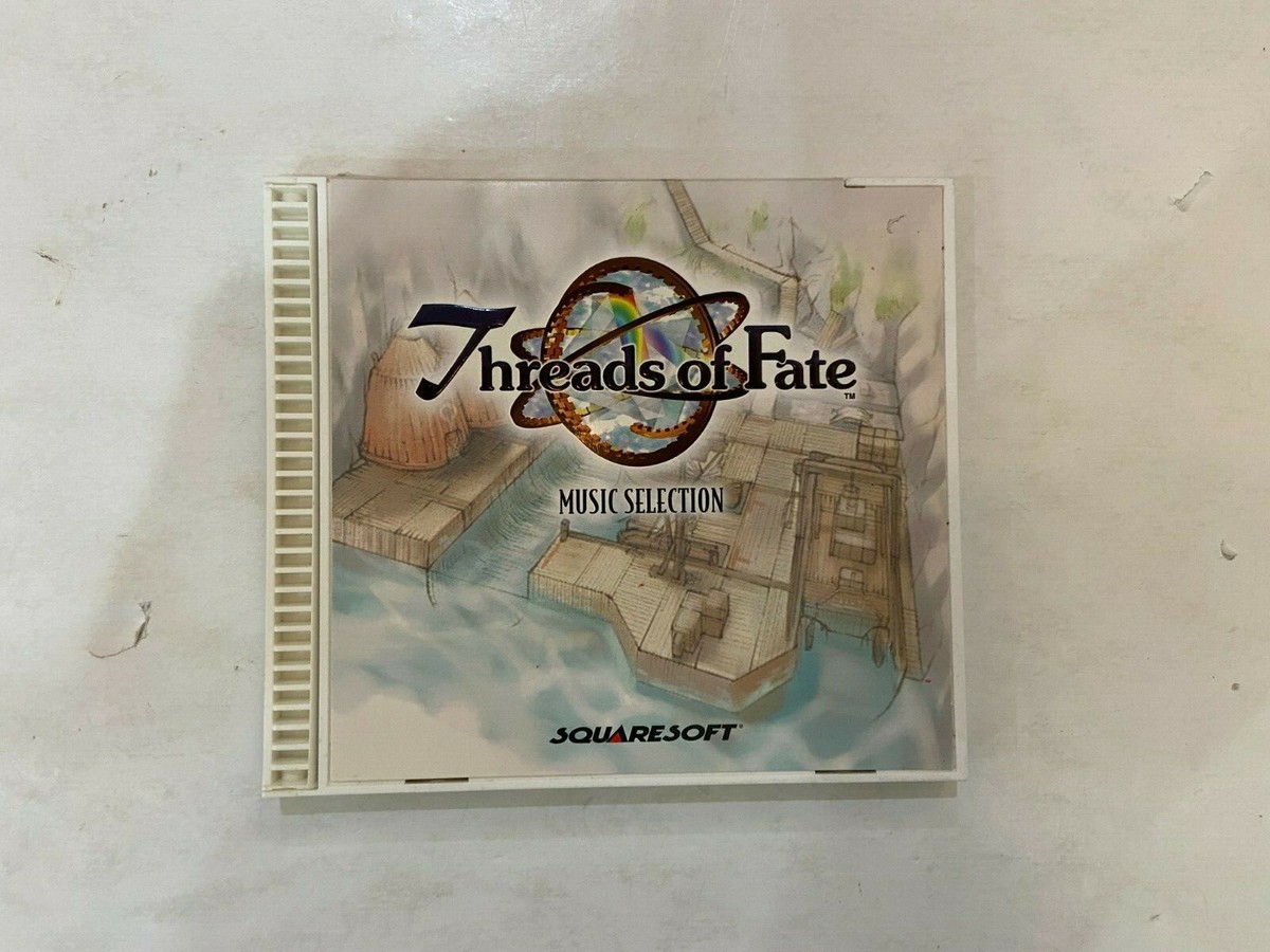 Junya Nakano–Threads Of Fate Music Selection CD-Squaresoft-3TP