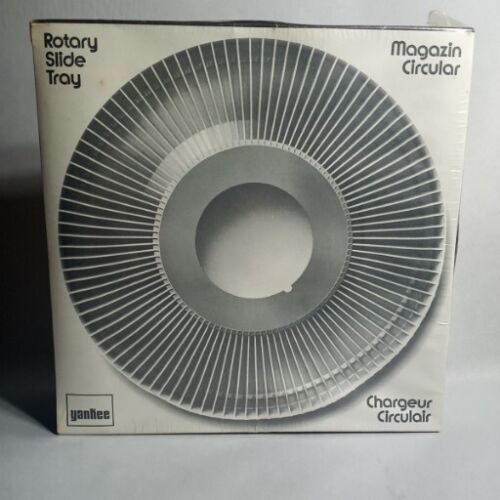 Vintage Yankee Rotary Slide Tray Holds 100 2x2 Slides New Sealed New Old Stock  - Picture 1 of 6
