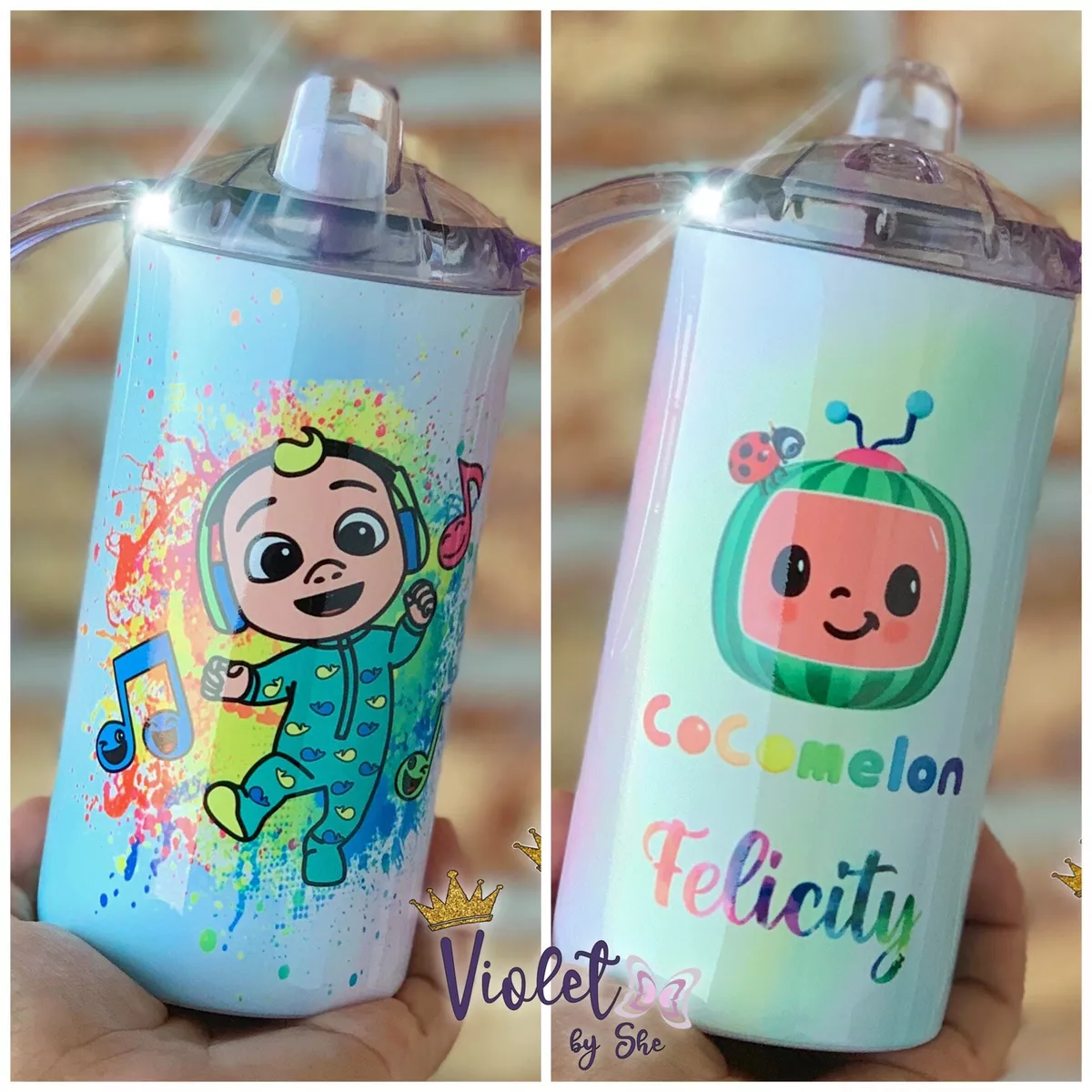 Stainless Steel Sippy Cup, Cute Designs