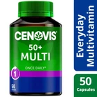 Cenovis 50+ Multi 50 Capsules Once Daily Multivitamin for 50 Years Plus Energy