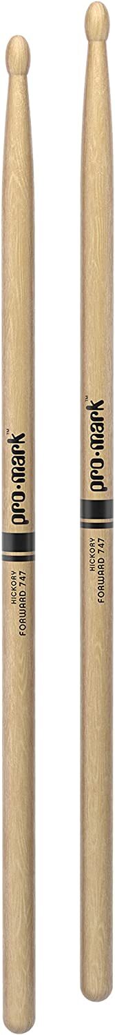 Promark TX747W Wood Tip Rock 747 Drum Sticks