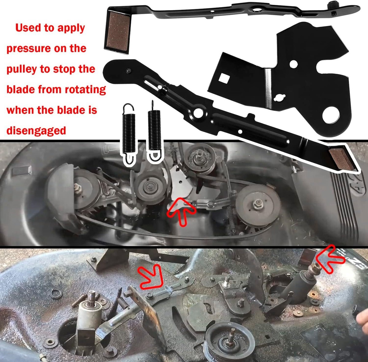 Arm Bracket Roller Cam Kit 155046 for AYP/Husqvarna/Craftsman 42