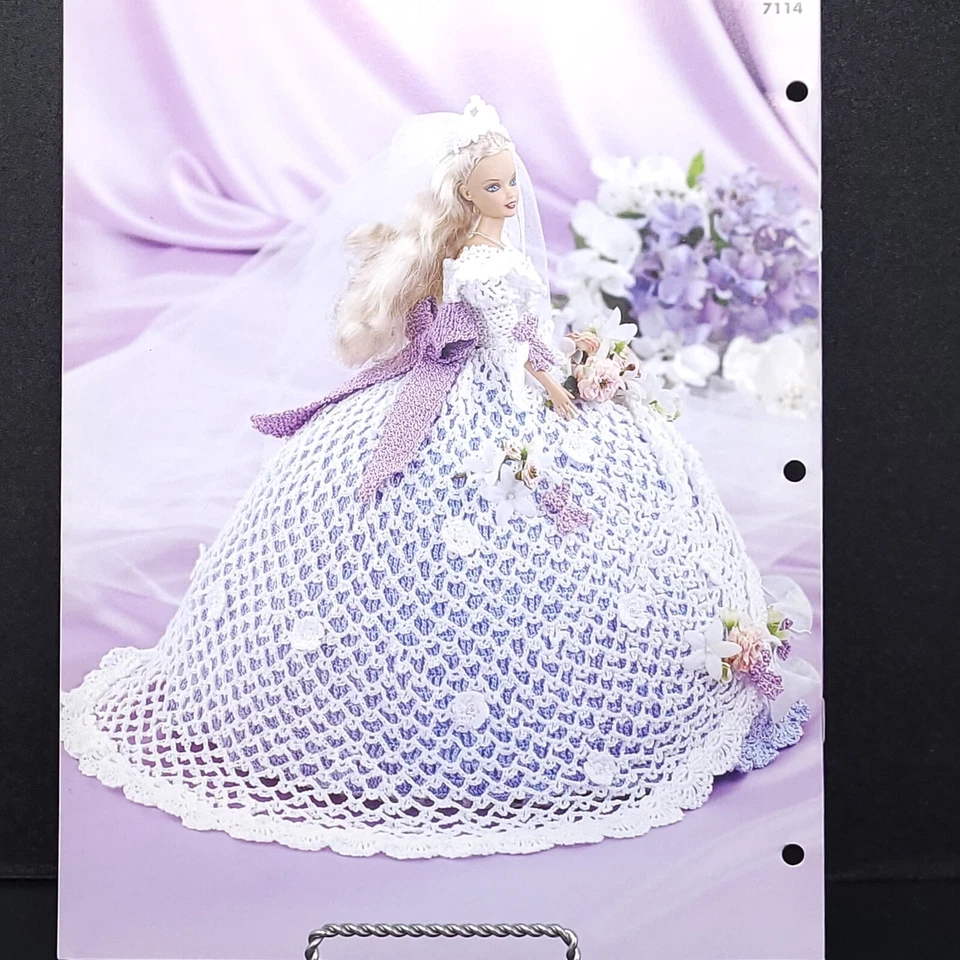 Annies Glorious Gowns Fairy-Tale Bride Crochet Pattern Flower Garden Collection - Image 2 of 2