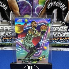 2023 Topps Chrome Cosmic Basketball Damian Lillard Refractor #41