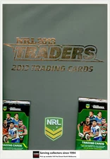 2013 ESP NRL TRADERS TRADING CARD OFFICIAL ALBUM (+ PAGES)