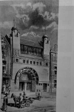 1899 print Whitechapel Art Gallery Secession nouveau Arts & Crafts Crane walter