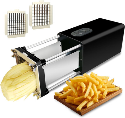 Electric French Fry Cutter, Professional Commercial and Household French Fries C