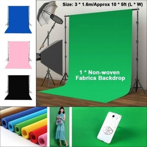 详情 全新 3x1.6m/5x10ft 无纺布背景摄影照片工作室屏幕背景- 显示原刊登标题