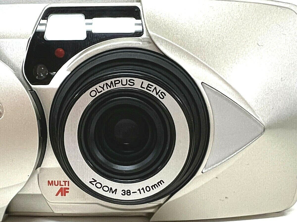 Exc+5 】Olympus mju II 110 35-mm Film Camera AF Zoom 38 Exc+5 】Olympus mju II 110 35-mm Film Camera AF Zoom 38