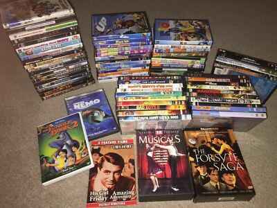 DVD & VHS MOVIE LOT   VARIOUS TITLES   PICK FROM THE LIST   combine shipping