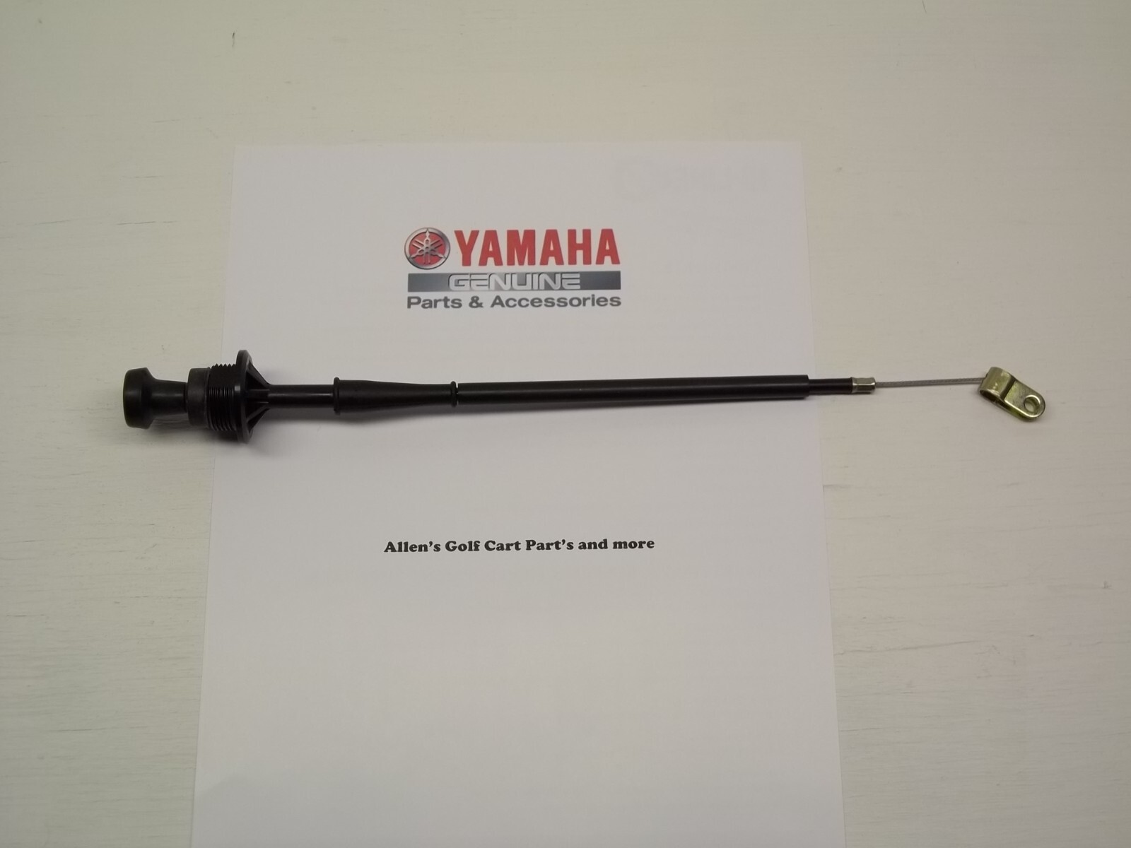 YAMAHA GOLF CART CHOKE CABLE FOR G16 THRU G22 MODELS 19962006 12 1/2
