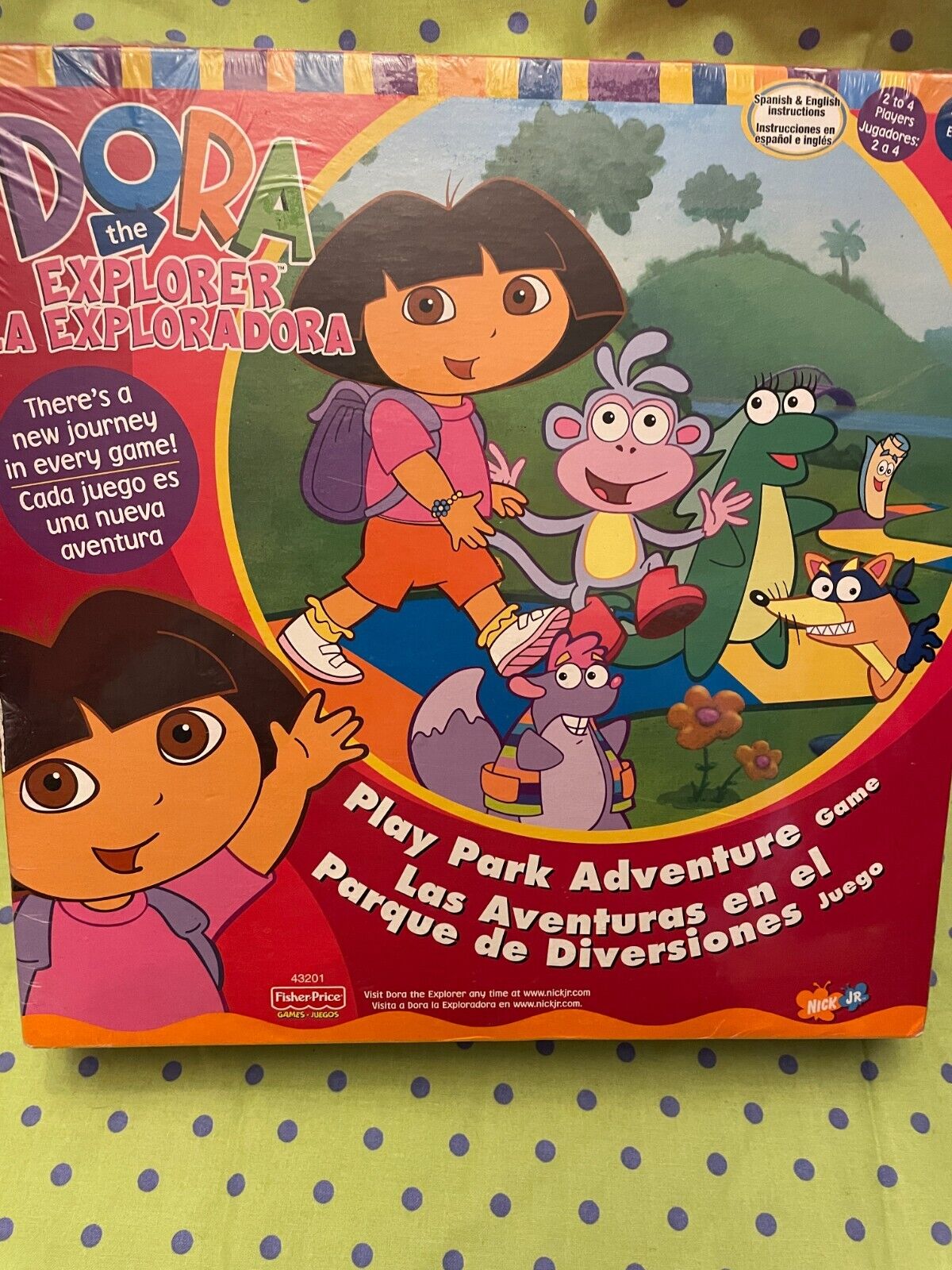 DORA THE EXPLORER Play Park Adventure Game Fisher Price 43201