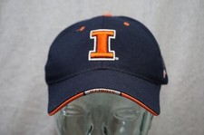 Illinois Fighting Illini baseball Cap Hat strapback blue orange embroidered Logo