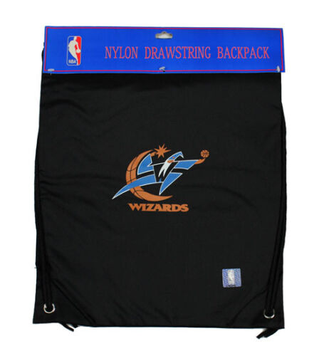 NBA Washington Wizards Nylon Drawstring Backpack - Picture 1 of 2