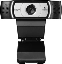 Logitech 960-001070 Pro Ultra Wide Angle HD Webcam - Black