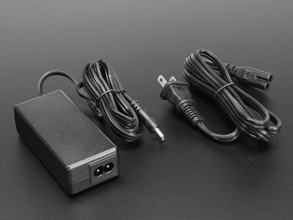 NOVO lote de 10 (TEN), fontes de alimentação 5V 4A com conector de 5,5 x 2,1 mm para tira de LED - Imagem 2 de 4