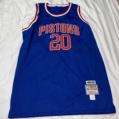 NBA pistons ユニフォーム mitchell&ness 4stv9-m35186855458 トップス 