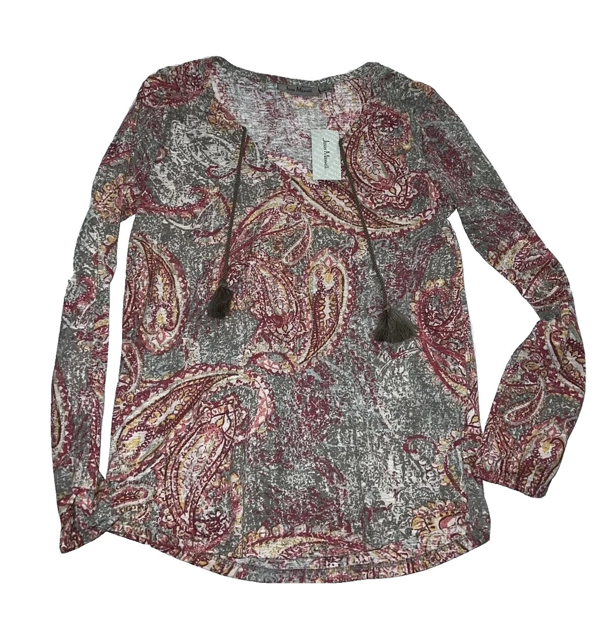 Polyester Long Sleeve Tops for Women