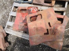 (6) International Harvester Tractor Suitcase Weight 100 Lbs Tag #952